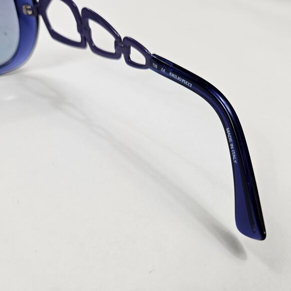 Emilio Pucci Oversized Sunglasses Geometric Arm Purple main image 6